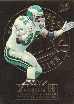 Michael Zordich Philadelphia Eagles 1995 Ultra Fleer NFL Gold Medallion #255